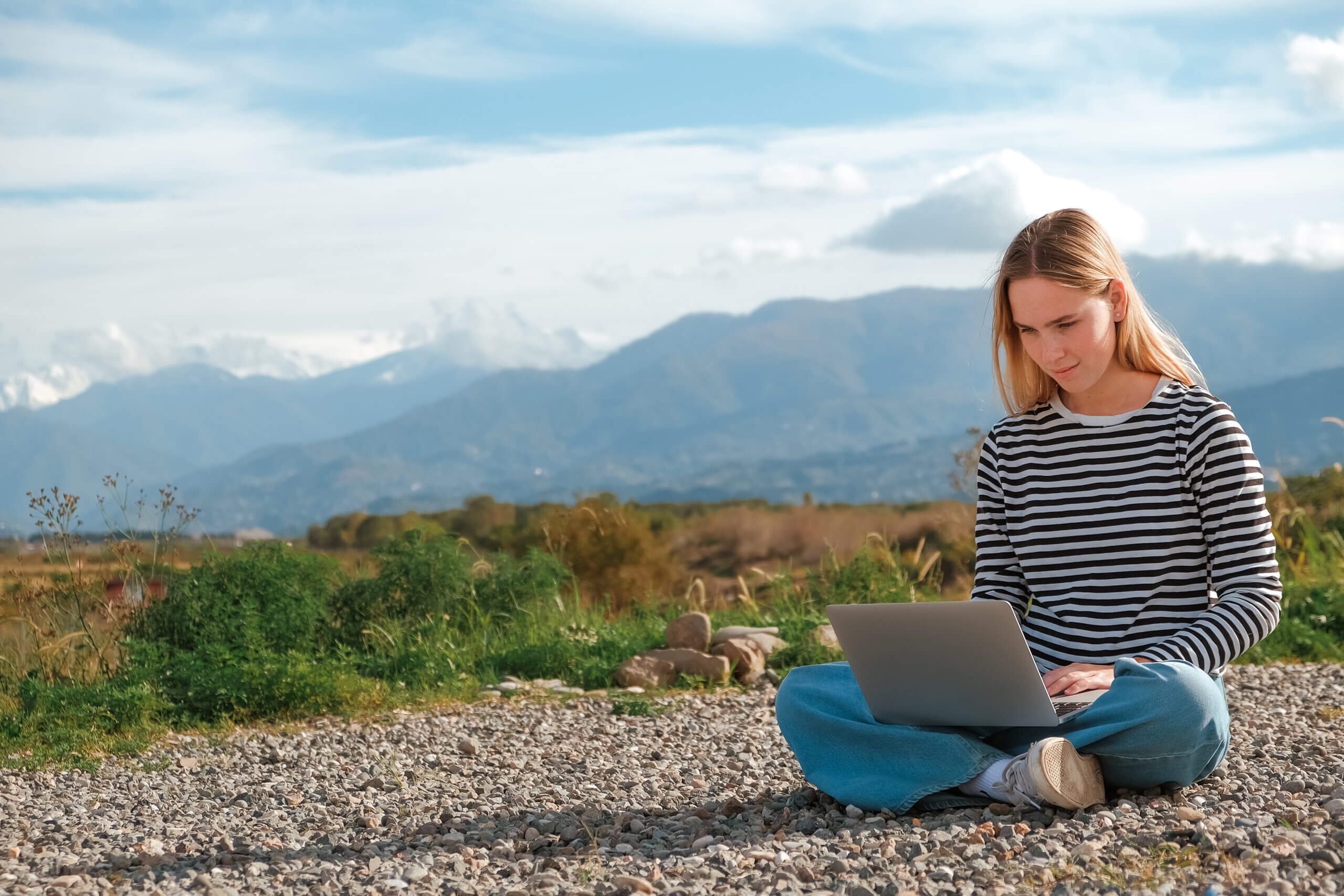 B2B marketers planning email list building strategies on laptop with lead database dashboard