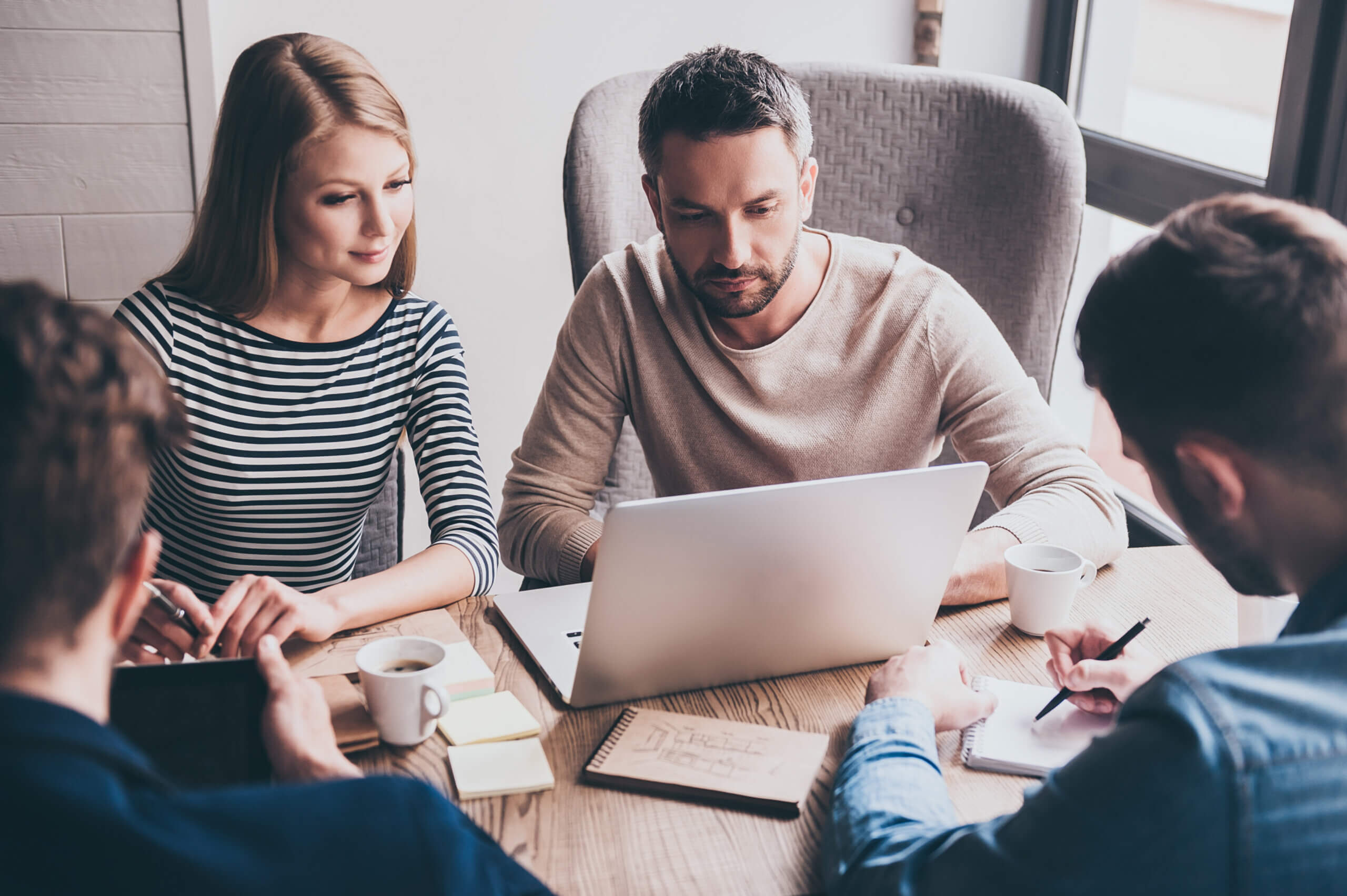 B2B sales team reviewing cold call success rates dashboard to improve outbound conversions