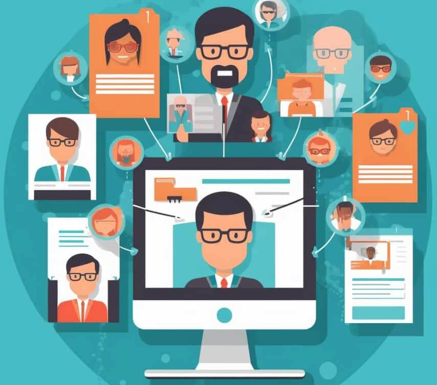 Remote sales development representatives collaborating on video call to scale B2B pipeline