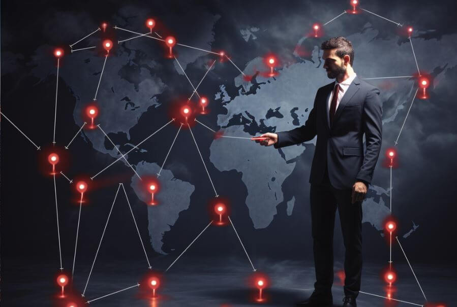B2B executives reviewing outsourced sales teams performance dashboard to accelerate pipeline growth