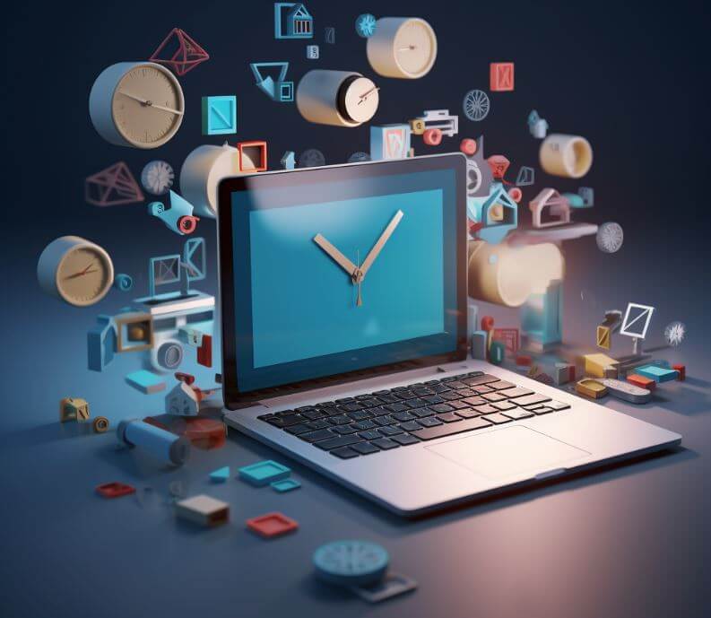 B2B marketer planning calculated email cadence with 8–12 touch campaign timeline dashboard