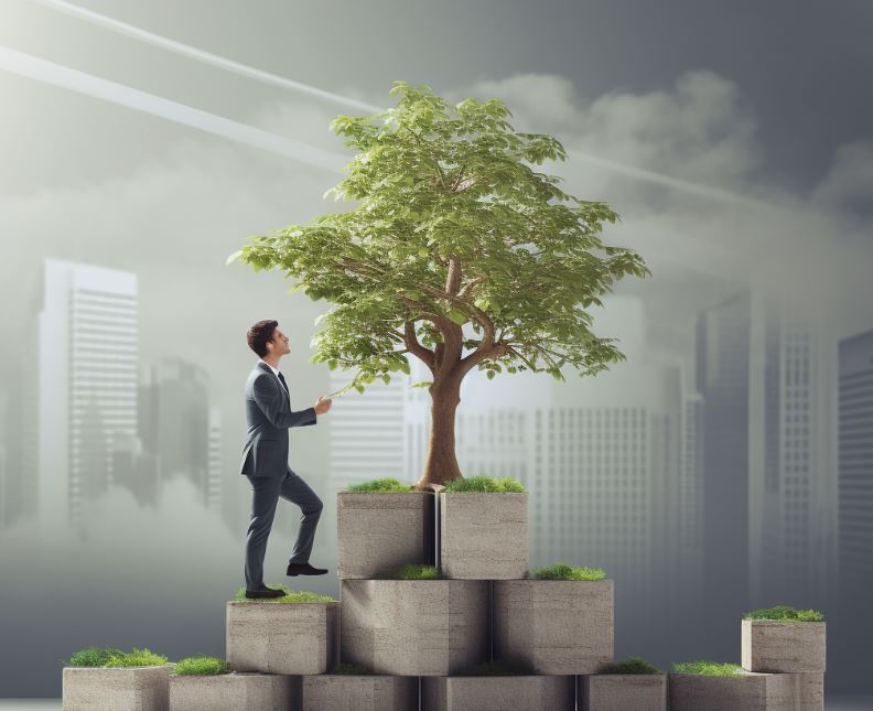 B2B sales leader reviewing outsourced lead generation services results to accelerate pipeline growth