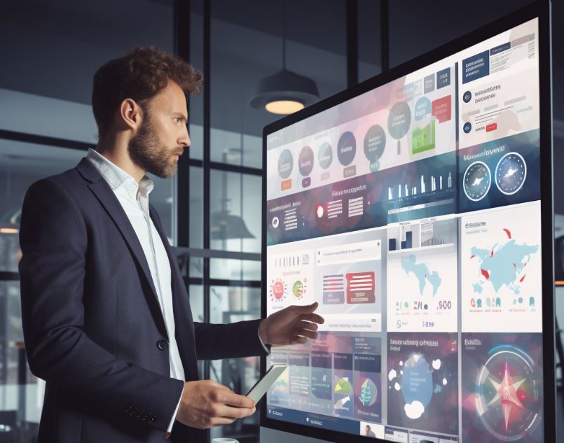 B2B sales team building sophisticated sales systems with AI and performance dashboards