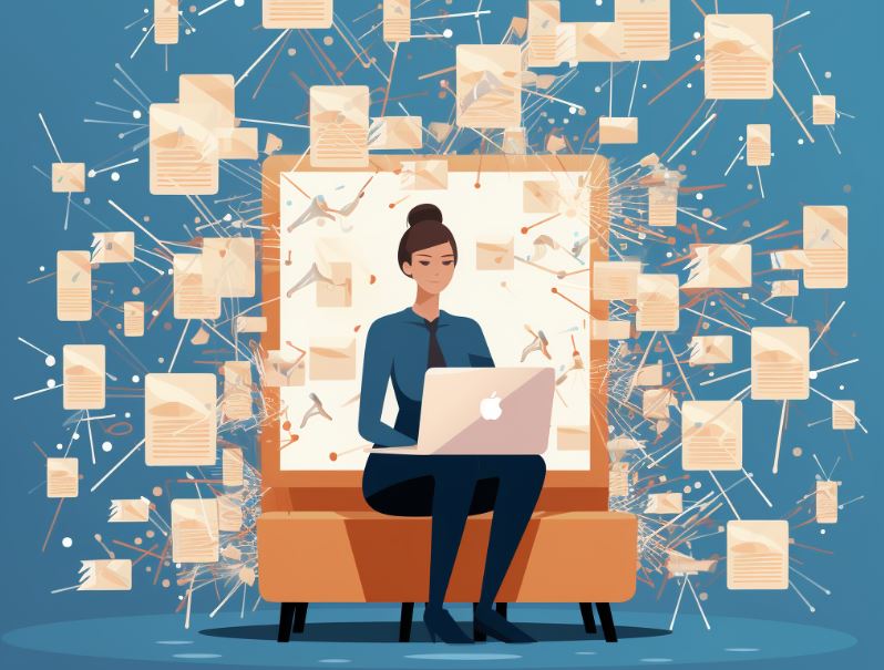 B2B marketers using AI email outreach dashboard to personalize campaigns and book meetings
