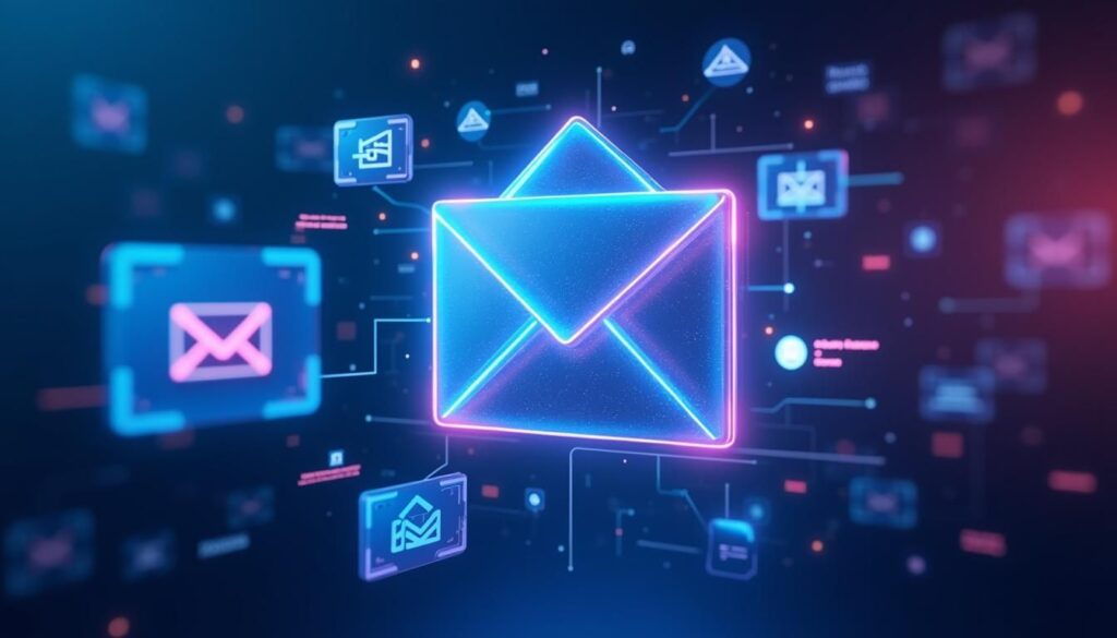 B2B sales team using AI email customization software to personalize cold outreach campaigns
