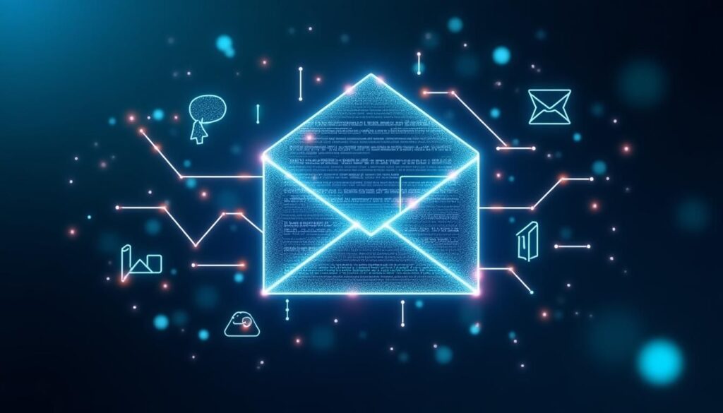 B2B sales rep using AI email customization software to personalize outbound sequences