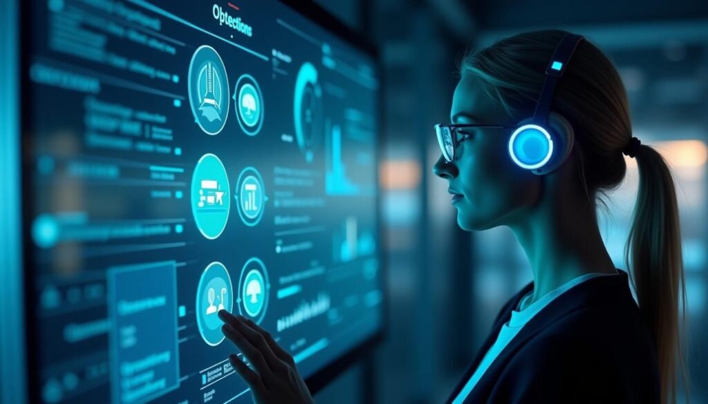 B2B sales rep using AI objection handling prompts to respond to buyer concerns