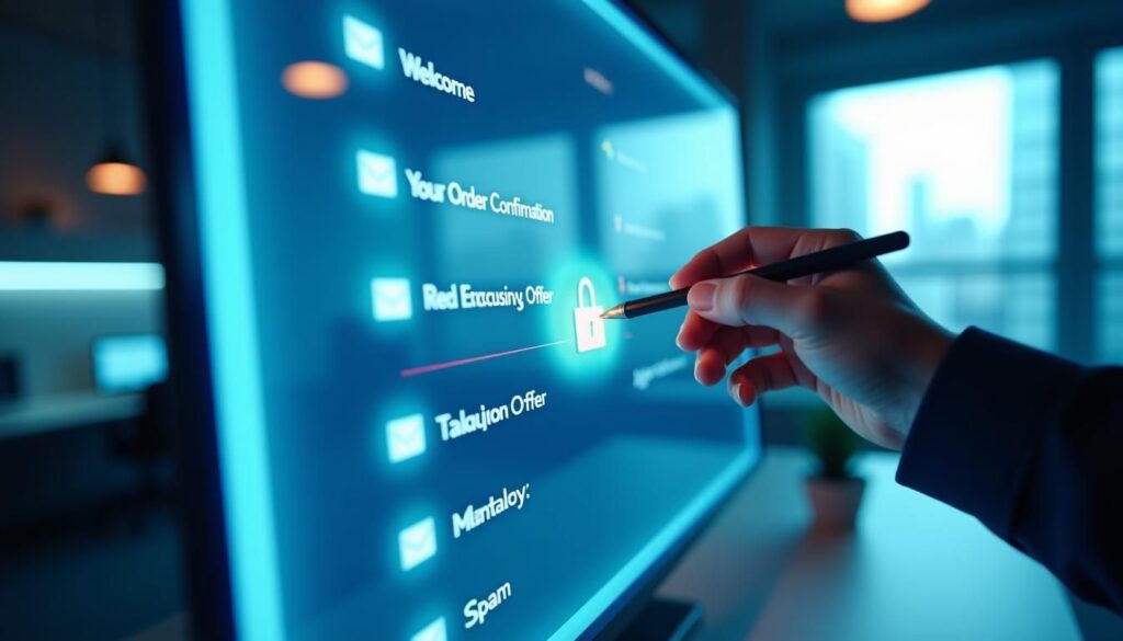 B2B sales team reviewing email authentication to support avoiding spam box in 2025