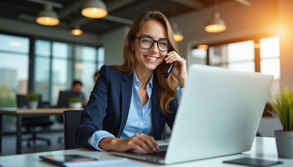 B2B sales rep dialing phone, avoiding spam likely labels to improve connect rates
