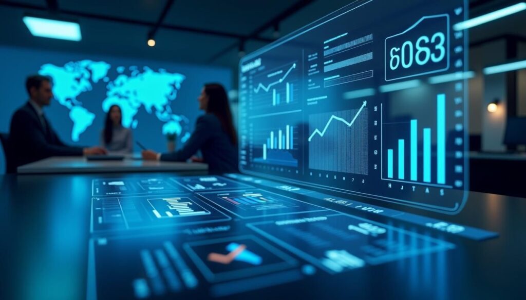 B2B SaaS team reviewing benchmarks for email marketing in SaaS B2B dashboard