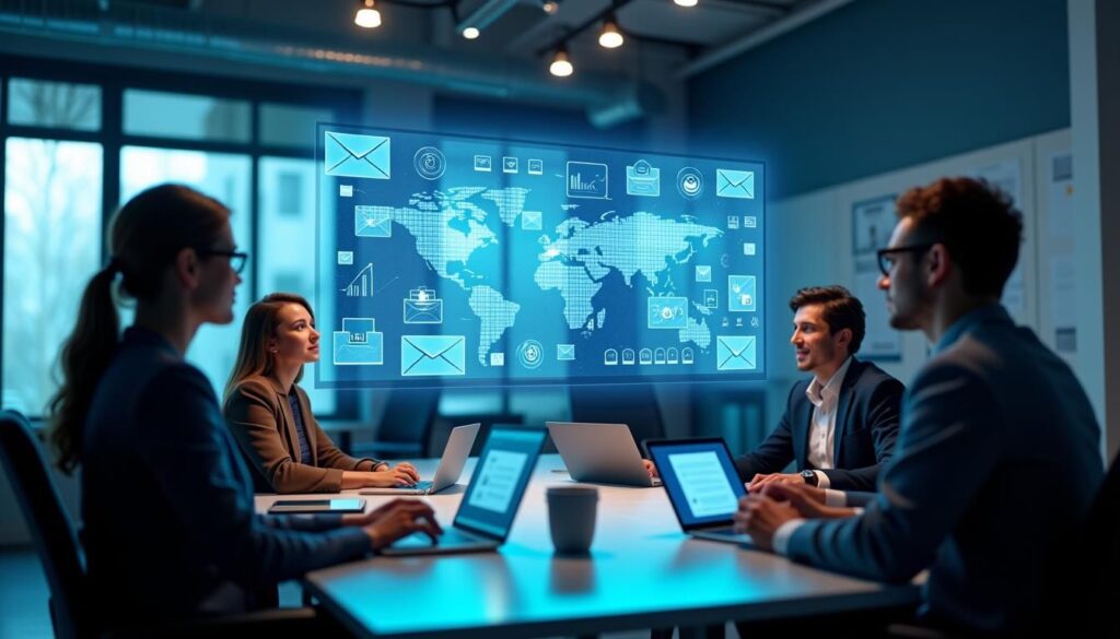 Best practices for B2B email outreach shown on SDR campaign dashboard and deliverability metrics