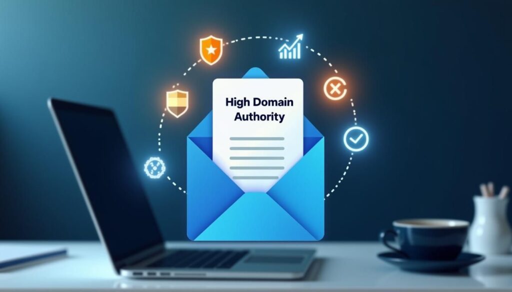 B2B sales team reviewing domain authority email deliverability metrics to improve inbox placement