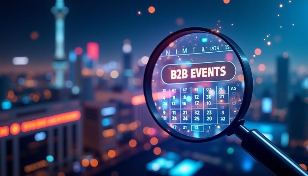 B2B team optimizing SEO for event pages to boost registrations and meetings