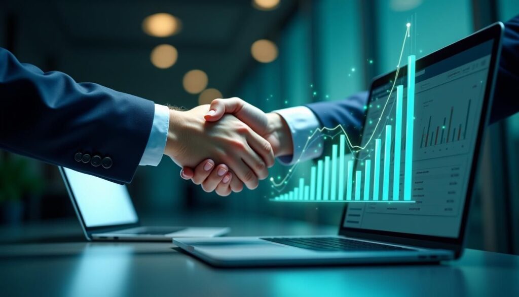 B2B team reviewing Google AdWords and email campaign metrics to boost pipeline