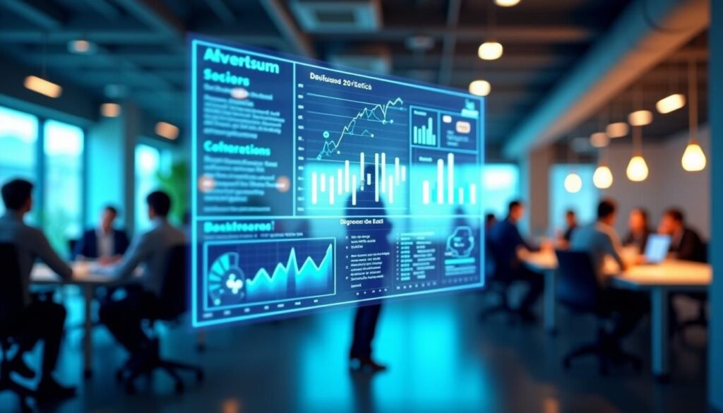 B2B marketing team reviewing Google AdWords outsourcing performance to boost ROI