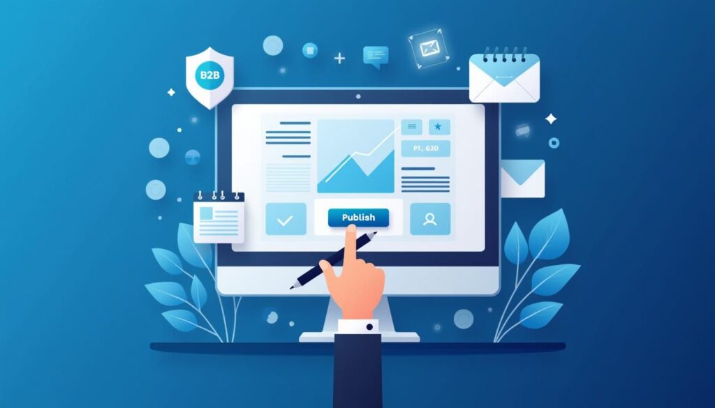 B2B team using landing page builders to optimize conversion rates and booked meetings