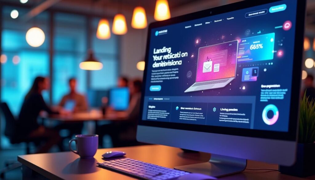 B2B team reviewing B2B landing page platforms for high-converting lead generation in 2025