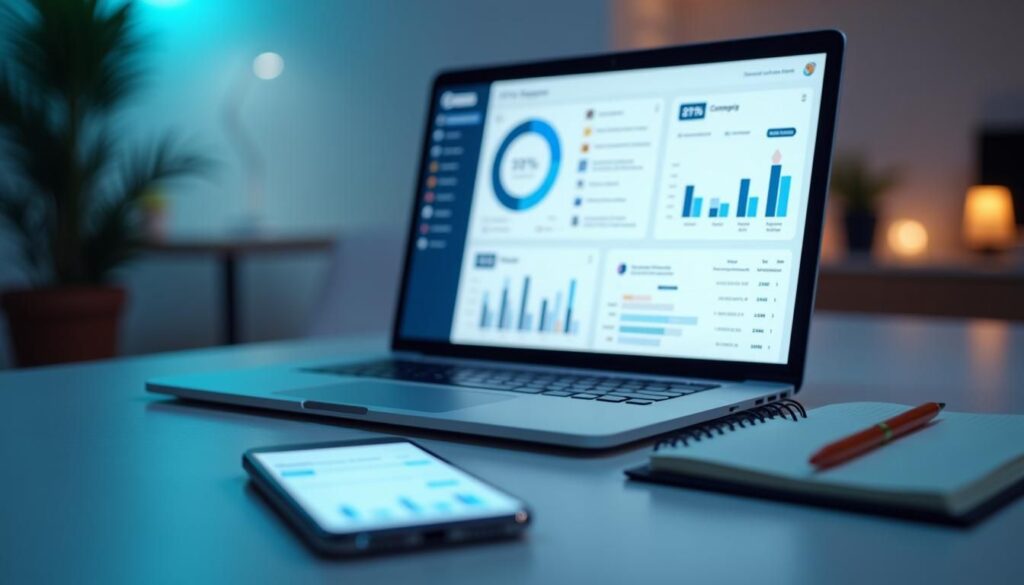 CRMs for B2B sales dashboard showing segmented outbound email campaigns and automation metrics