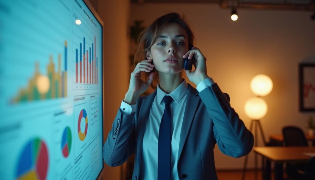 B2B sales rep using cold calling strategies to schedule meetings with decision-makers