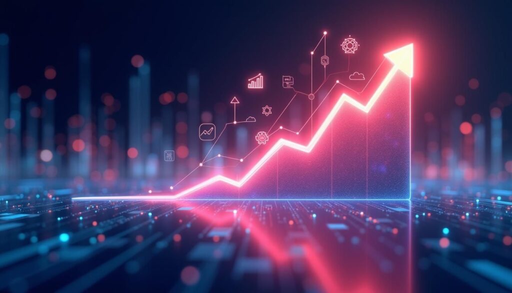 B2B marketers reviewing domain authority growth in SEO tools dashboard for lead generation