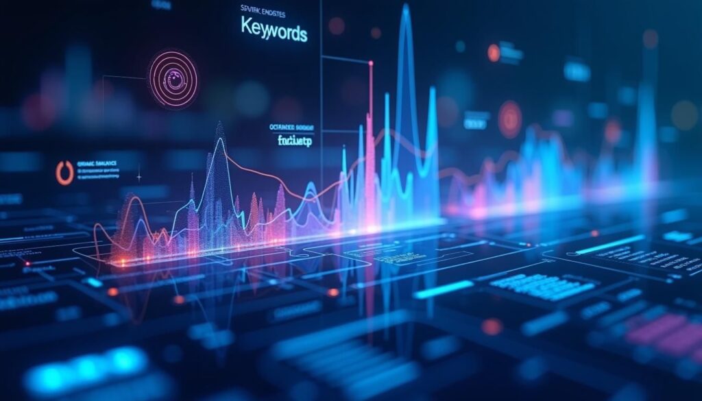 B2B marketers reviewing Google Search Console AI insights dashboard to optimize SEO strategy 2025