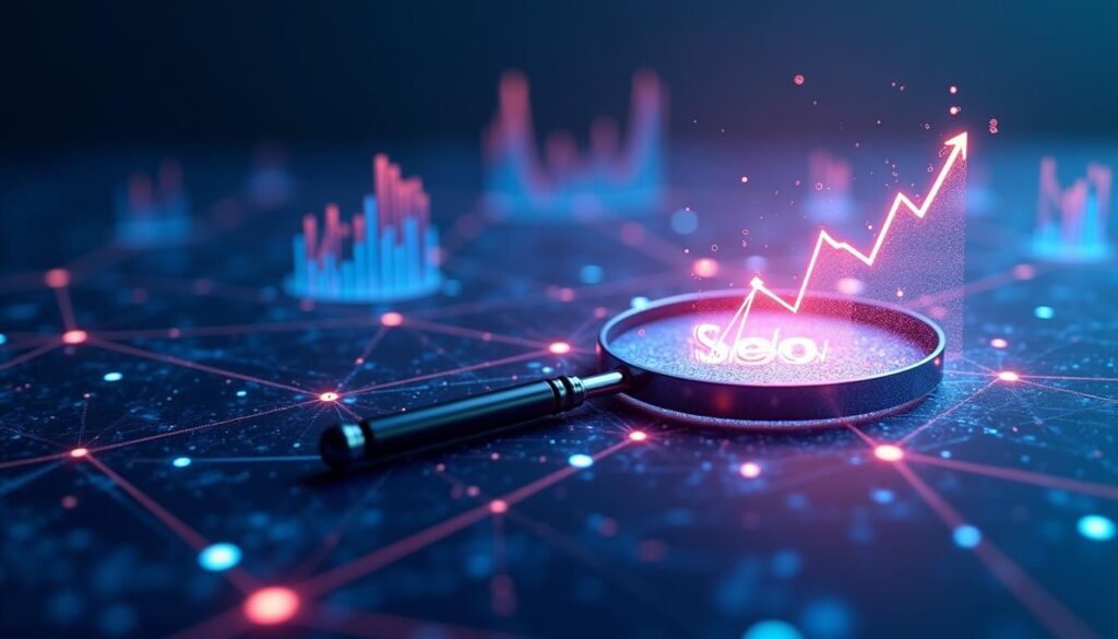 B2B marketers reviewing lead generation agencies SEO expertise and pipeline metrics dashboard