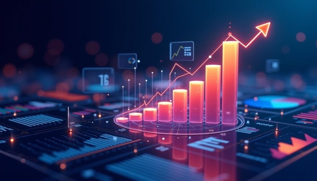 B2B revenue team reviewing sales analytics dashboard to improve forecasting and win rates