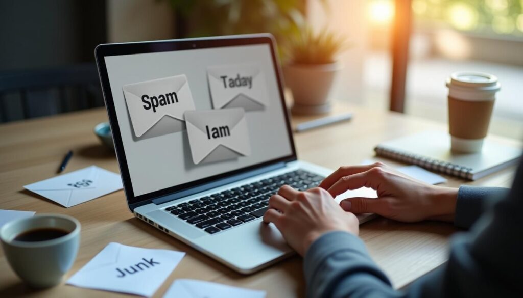 B2B sales team avoiding spam box in sales outreach with email deliverability dashboard