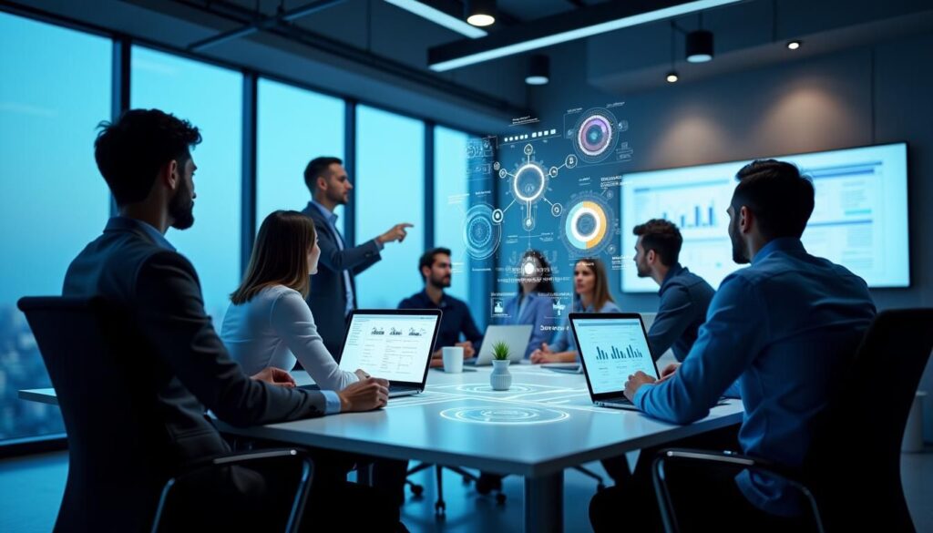 B2B sales leaders reviewing outsourced SDRs performance KPIs and pipeline metrics for 2025