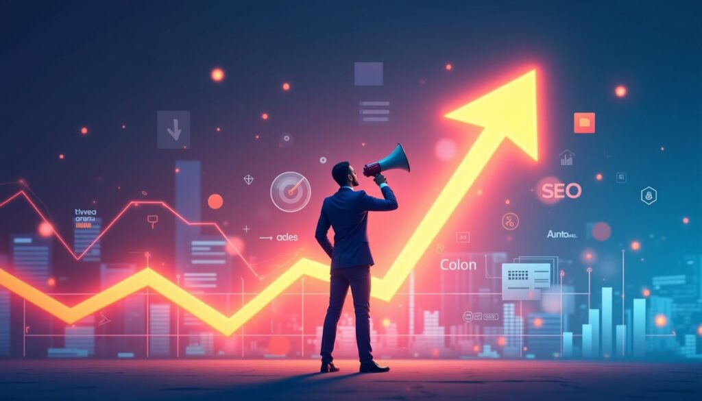 B2B SDR reviewing sales outreach SEO dashboard to boost meetings and pipeline
