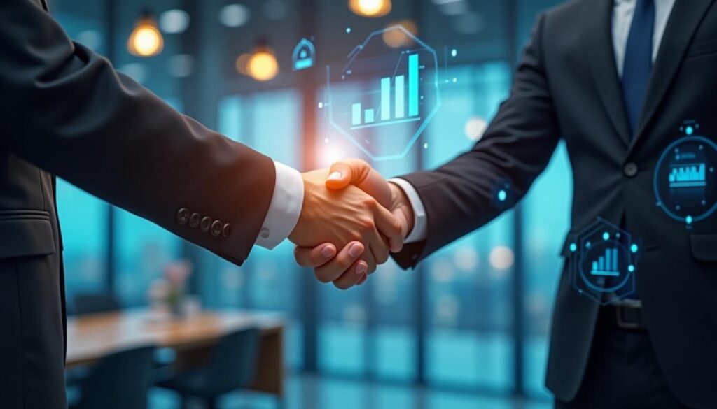 B2B sales team reviewing pipeline dashboard, applying sales techniques for closing deals in 2025